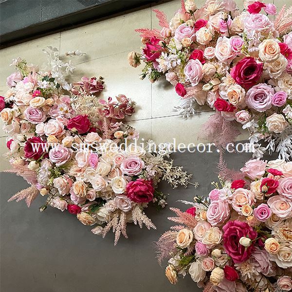 faux flower arch