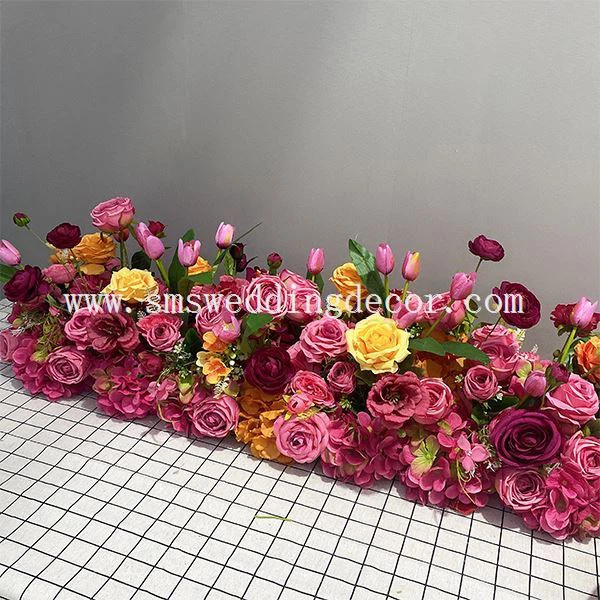 artificial flower table runner