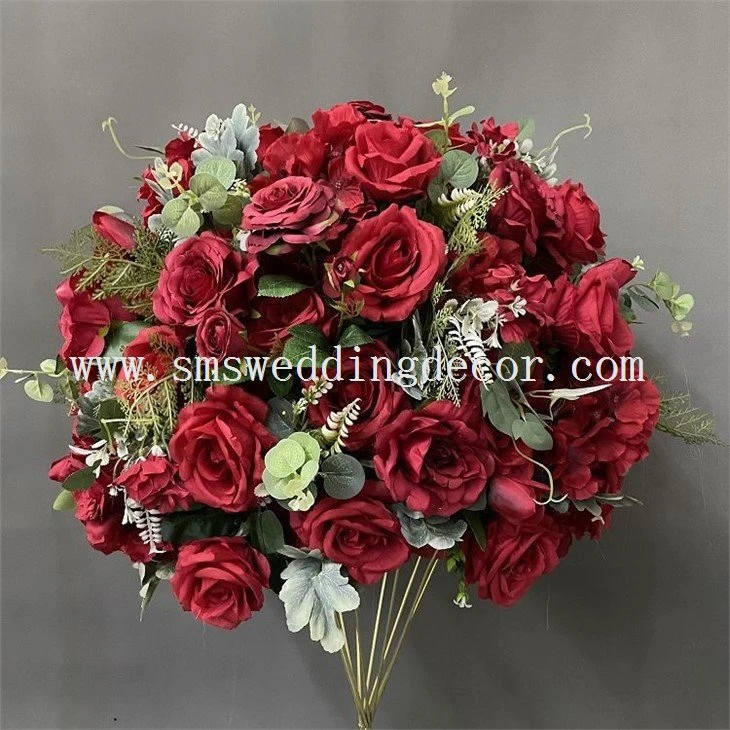 fake flower balls for wedding(001)