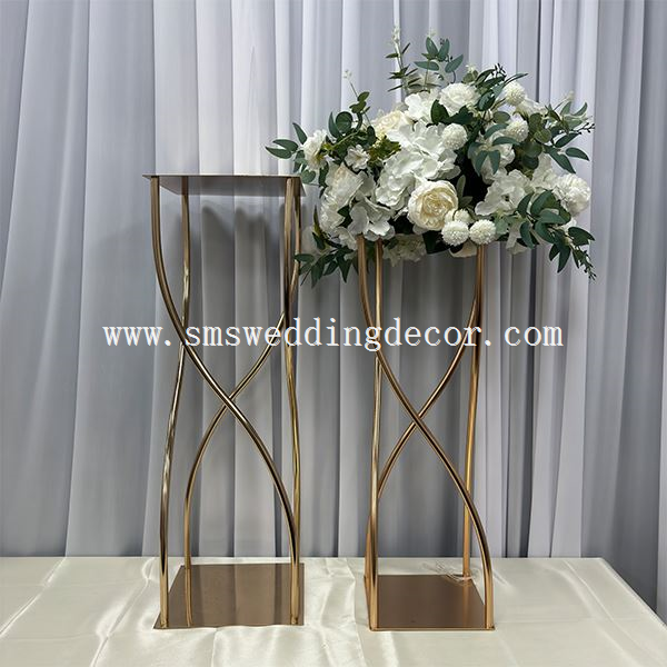 Gold Flower Stand Gold Flower Stand